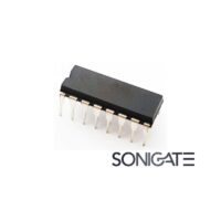 LM723 regulador de tensão ajustável DIP-14, –2 V a 37 V, alta precisão, ideal para fontes de alimentação lineares personalizadas.