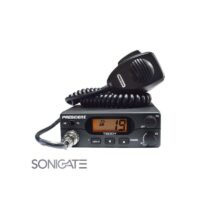 Rádio CB President Teddy 27 MHz com modulação AM/FM. Compacto, fácil de usar e indicado para comunicações em veículos e estações fixas.