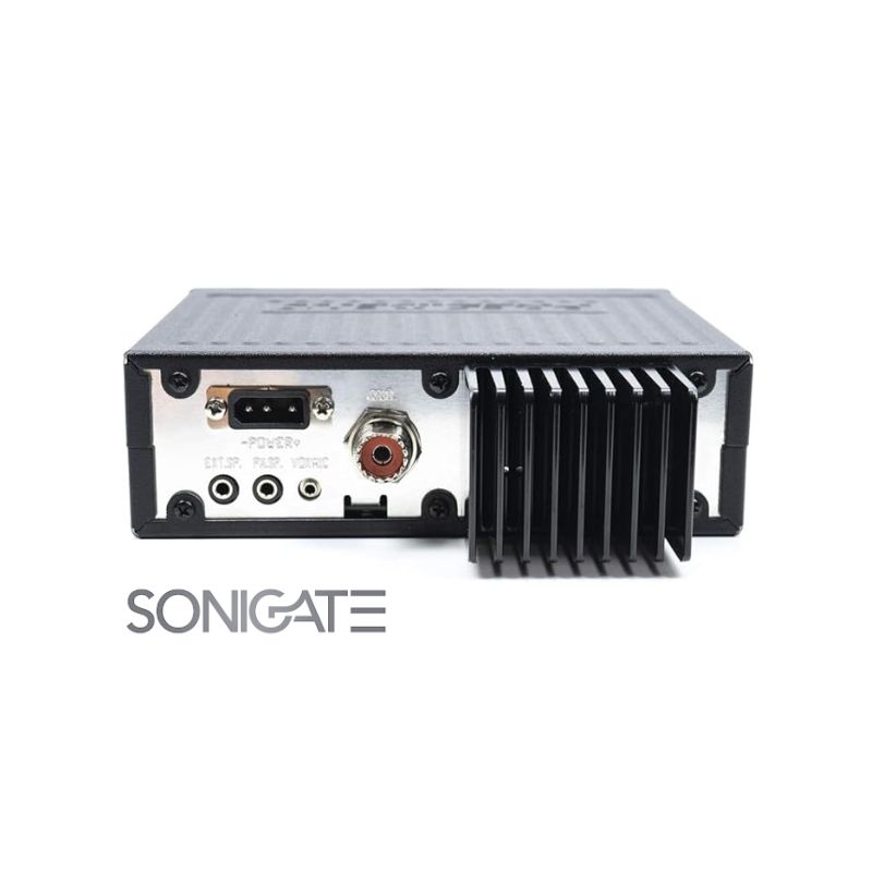 Rádio CB President McKINLEY 27 MHz com modulação AM/FM, interface simples e compatibilidade com acessórios padrão. Ideal para comunicações em veículos e estações fixas.