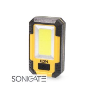 Lanterna recarregável com powerbank 4000mAh. Iluminação LED potente e carregamento portátil para emergências, outdoor e uso diário. SONIGATE LEIRITRONICA LEIRIA MARINHA GRANDE OUREM