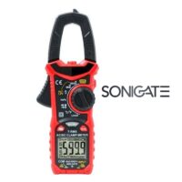 Pinça amperimétrica digital AC KAISE KS402N para medição segura de corrente alternada. Ideal para manutenção eléctrica.