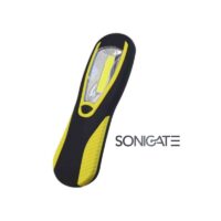 Lanterna de mão LED 3W COB XL EDM com iluminação ampla e uniforme. Ideal para trabalhos, bricolage e uso doméstico.