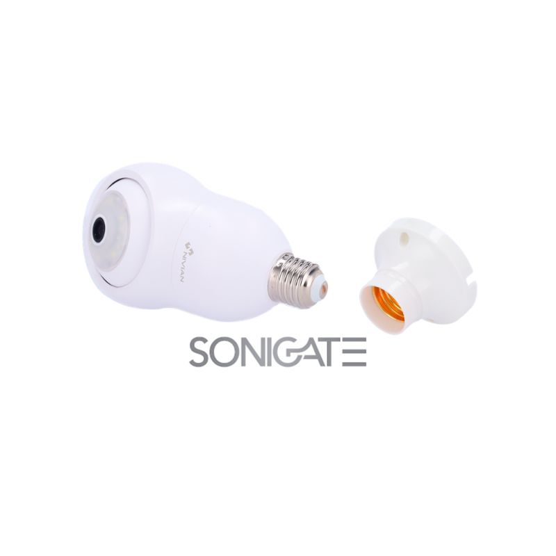 câmara oculta lâmpada, câmara lâmpada inteligente, câmara Smart 2K, câmara NIVIAN 2K, câmara Wi-Fi lâmpada, câmara de vigilância 2K, câmara IP interior, videovigilância Wi-Fi, câmara de segurança discreta, lâmpada com câmara