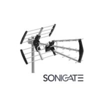 Antena TDT exterior TECATEL BKM15B700 com ganho 15 dB e filtro LTE/5G. Captação UHF melhorada para recepção digital terrestre estável. SONIGATE LEIRITRONICA LEIRIA OUREM MARINHA GRANDE