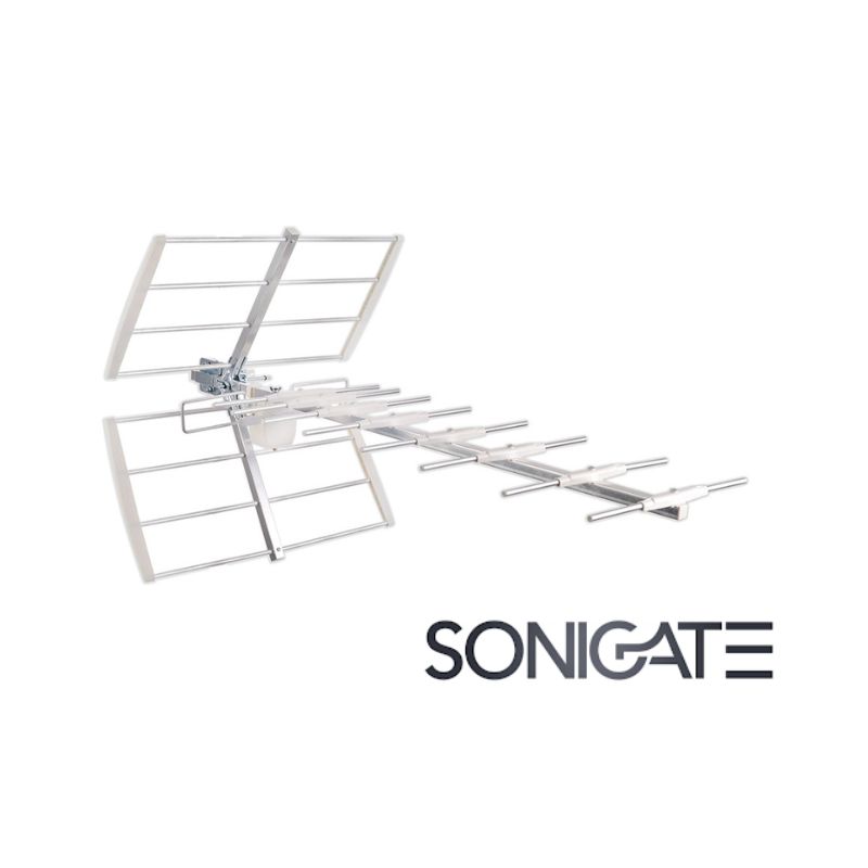 Antena TDT exterior Fagor FA84405 13 dB com filtro 5G/4G. Melhor recepção de televisão digital terrestre com redução de interferências. SoNIGATE LEIRITRONICA LEIRIA OUREM MARINHA GRANDE