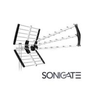 Antena TDT exterior TECATEL BKM18700 18 dB com filtro LTE/5G para recepção estável de televisão digital terrestre UHF SoNIGATE LEIRITRONICA LEIRIA OUREM MARINHA GRANDE